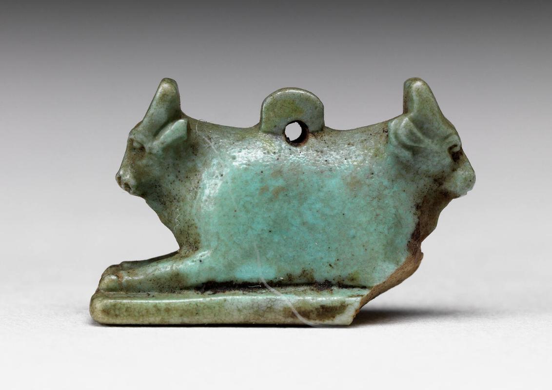 Amulet of two-headed Bull [Cow?]