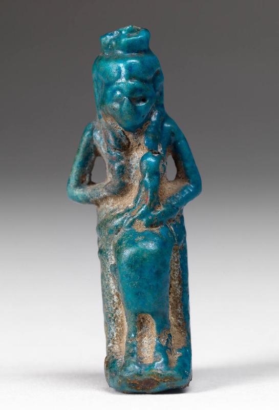 Isis and infant Horus Amulet
