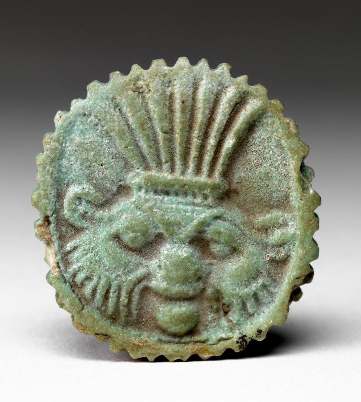 Amulet of Deity with Headdress