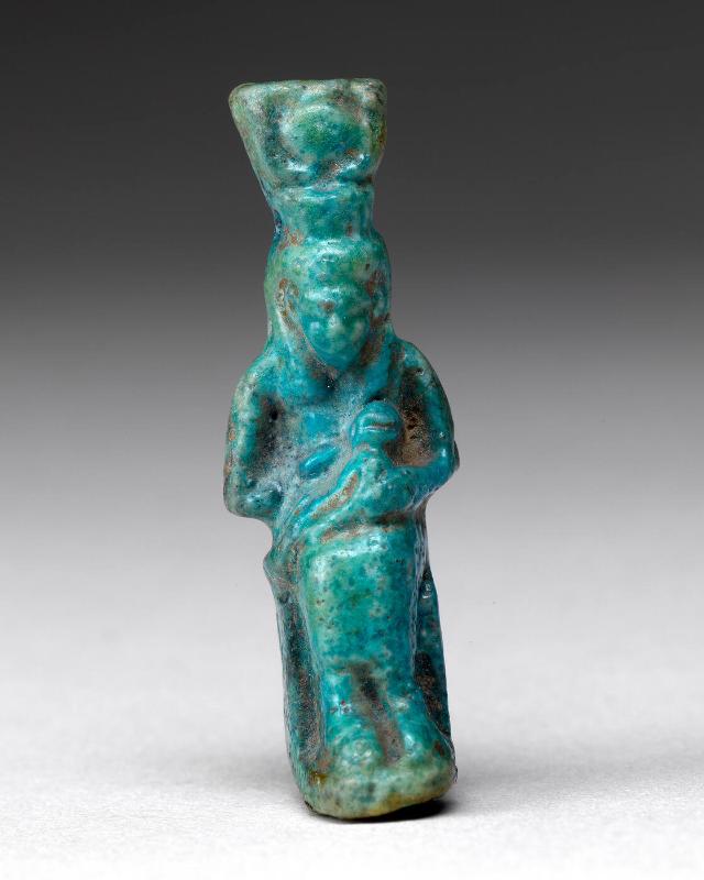 Amulet of Isis with infant Horus