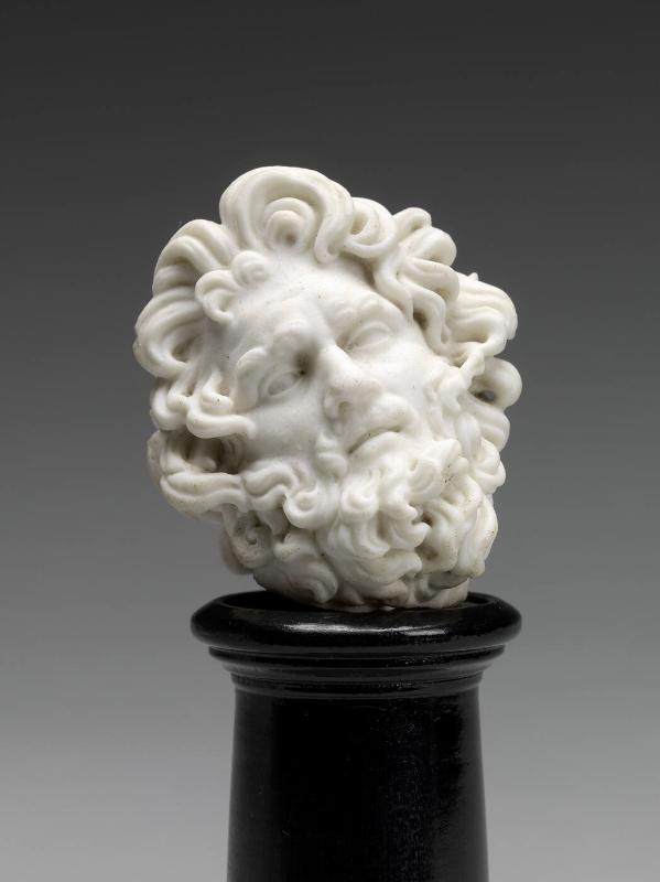 Head of a Man with Curly Hair (Zeus?)
