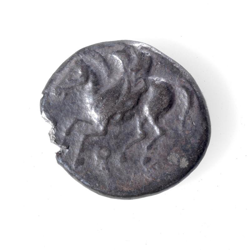 Hemidrachma Coin with Pegasus