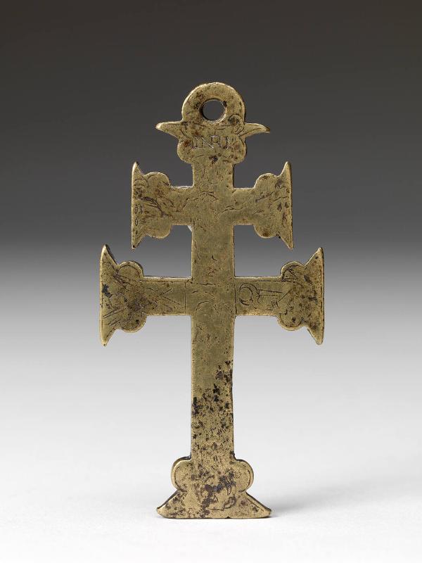Cross with incised design