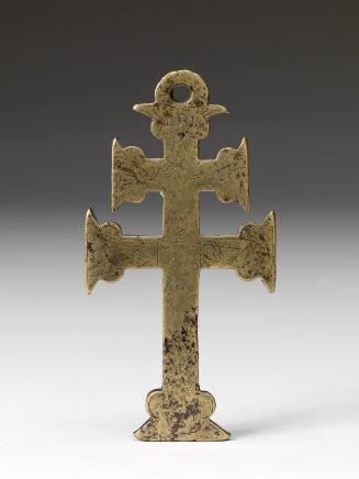 Cross with incised design