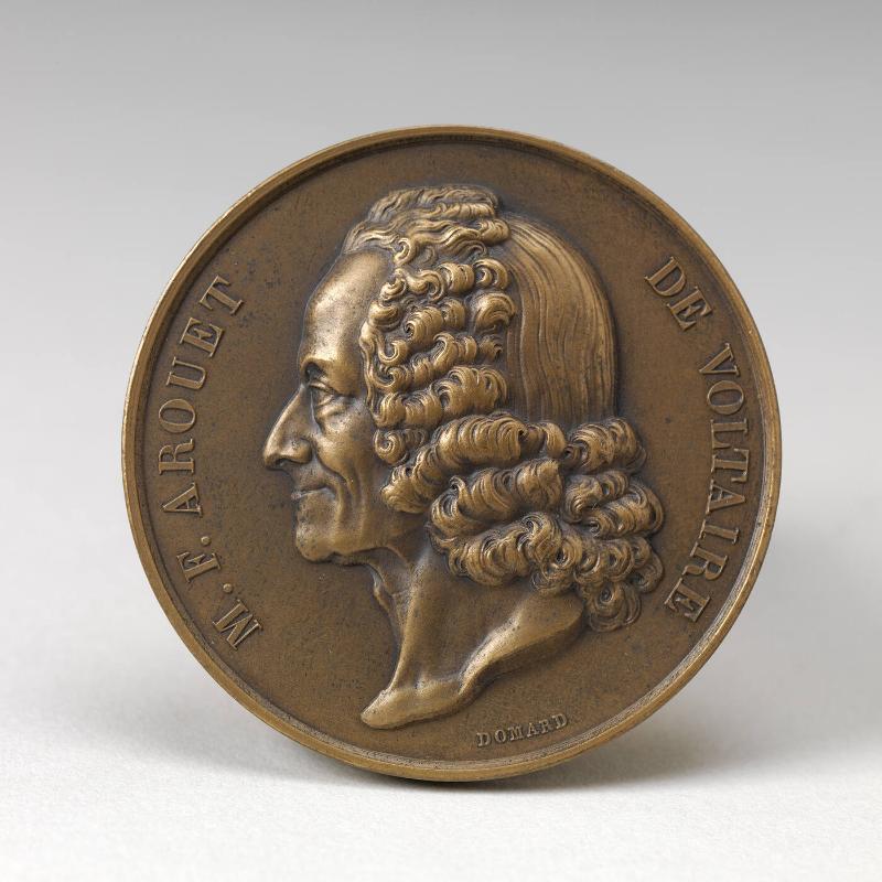 Medallion of M.F. Arouet de Voltaire