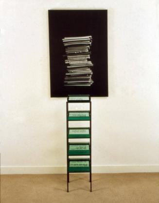 Glass plate components for "Stack of Diaries, 1993 (Stack 5)"