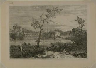 Village on the Brenta River (from "Series of Venice Views")