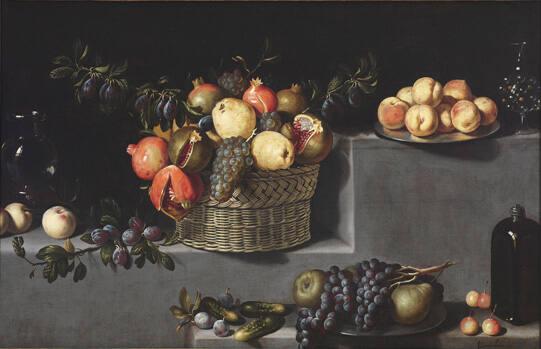 Still Life: Fruit and Glass