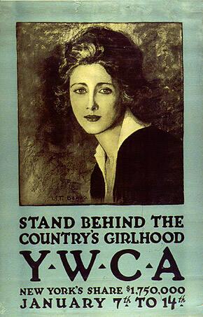 Stand Behind the Country's Girlhood--Y.W.C.A.