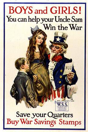 Boys and Girls! You Can Help Your Uncle Sam Win the War