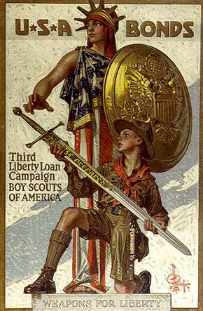 U.S.A. BONDS...WEAPONS FOR LIBERTY (Boy Scouts of America)