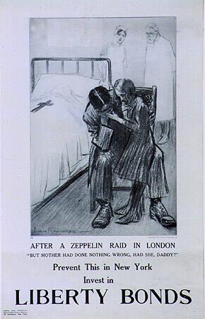 AFTER A ZEPPLIN RAID IN LONDON...