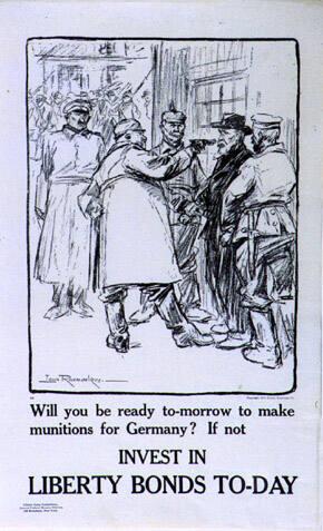 Will you be ready to-morrow to make munitions for Germany?