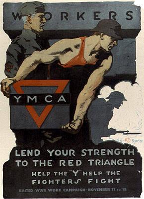 WORKERS...LEND YOUR STRENGTH TO THE RED TRIANGLE
