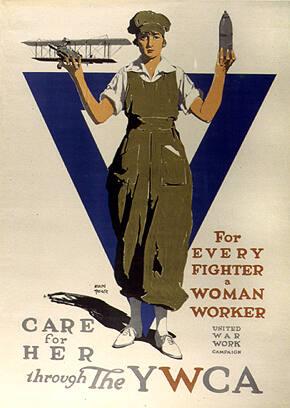 For EVERY FIGHTER a WOMAN WORKER
