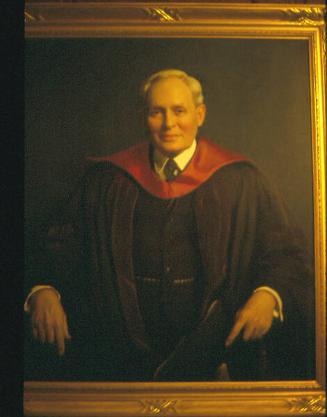Portrait of Harry Augustus Garfield (1863-1942), Class of 1885, Eighth President of Williams College 1908-1934