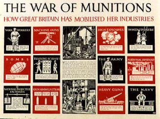 THE WAR OF MUNITIONS, HOW GREAT BRITAIN HAS MOBILIZED HER INDUSTRIES