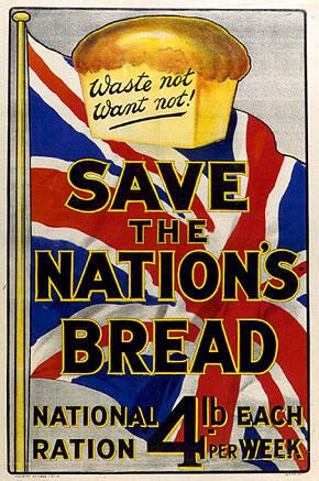 Waste not Want not!  SAVE THE NATION'S BREAD