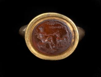 Ring with Hermes (Mercury)