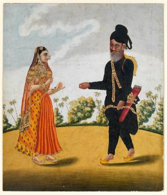 A Royal Guard and His Wife