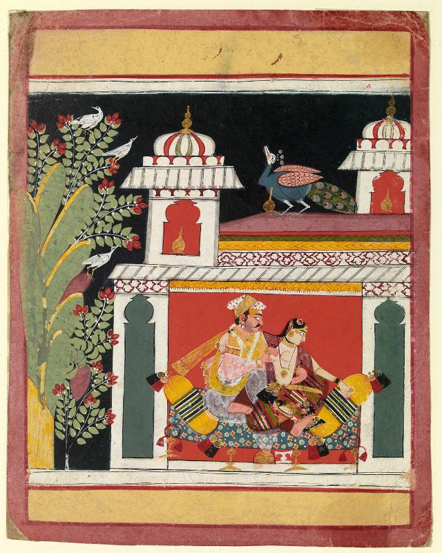 Malkos Raga, Page from a Dispersed Ragamala Set