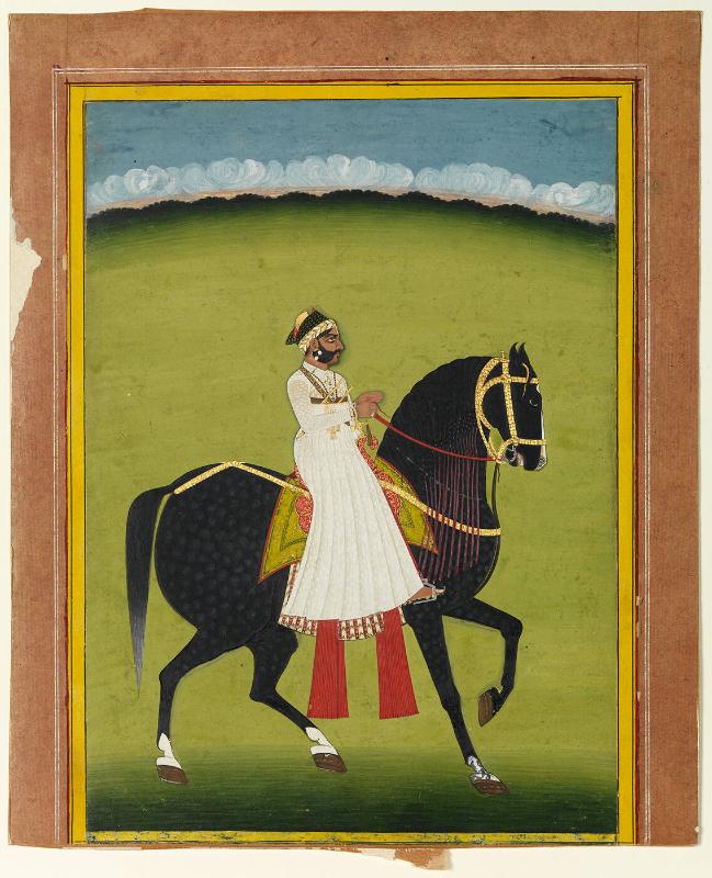 An Equestrian Portrait of Bakhtawar Singh