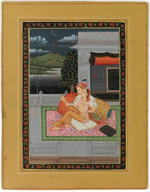Two Lovers on a Terrace