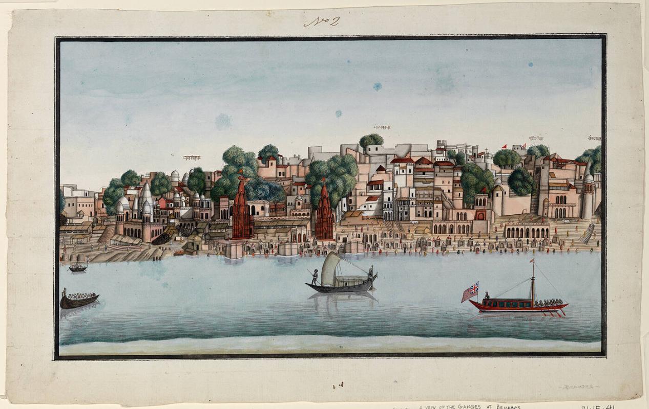 A View of the Ganges at Banaras