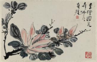 Plum Blossoms and Narcissus (from three album leaves)