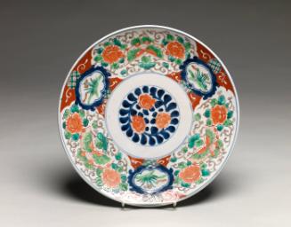 Large Plate with design