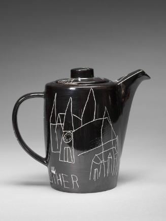 Stoneware Teapot 27E