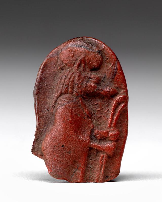 Fragment of Amulet (?) of Tuamutef [or Anubis]