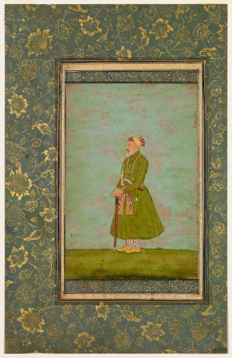 Portrait of the Emperor Shah Jahan in Old Age