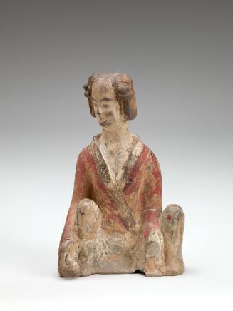 Figure of a seated woman