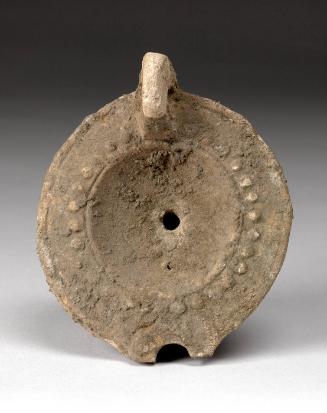Small oil lamp from Mithrace Temple at Ostia