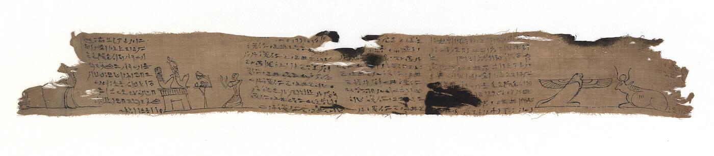 Fragment with Book of the Dead spells 79–81 belonging to Hepmeneh, son of Tasheretaqeriu
