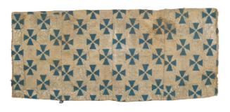 Textile with cross design