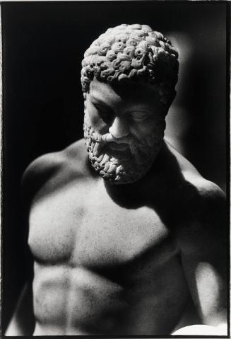 Sculpture of male figure