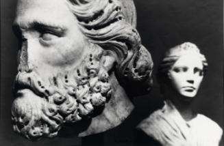 Two Greek heads