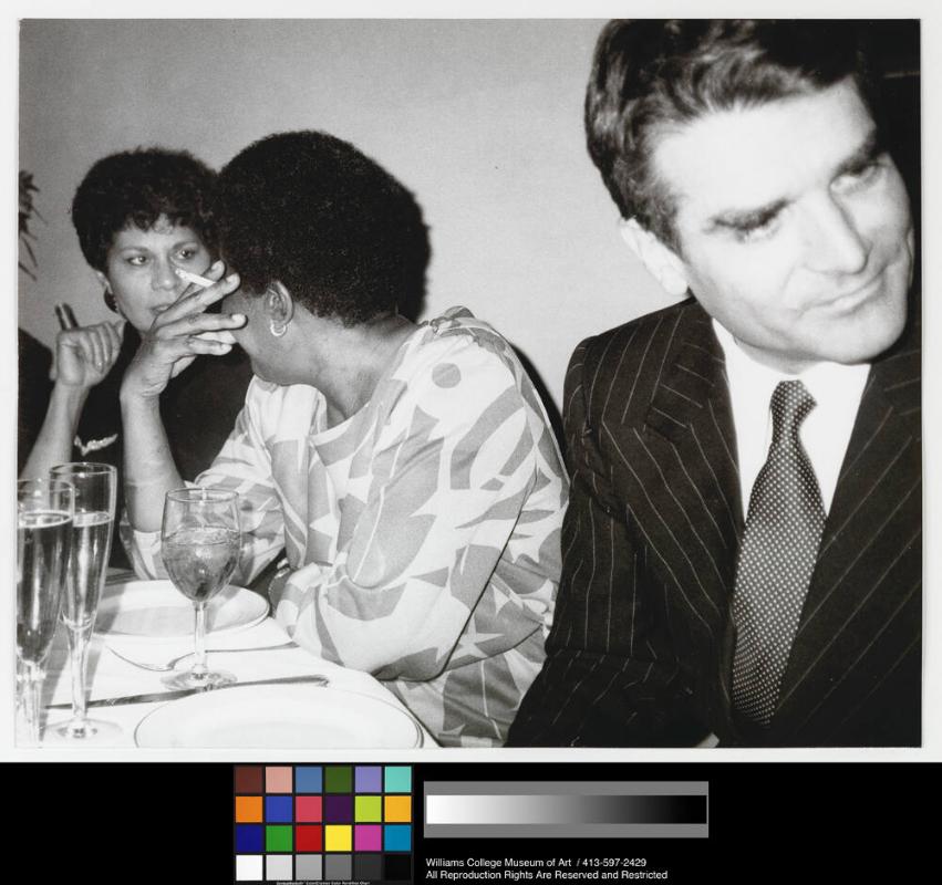 Basquiat's mother, Charles D'Estainville, and Unidentified woman