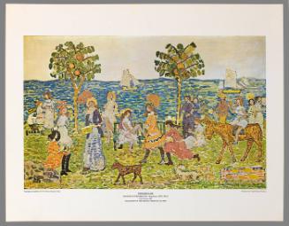 Poster of Promenade by Maurice B. Prendergast
Collection of the Detroit Institute of Art