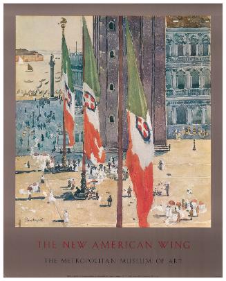 Posters for The New American Wing at The Metropolitan Museum of Art