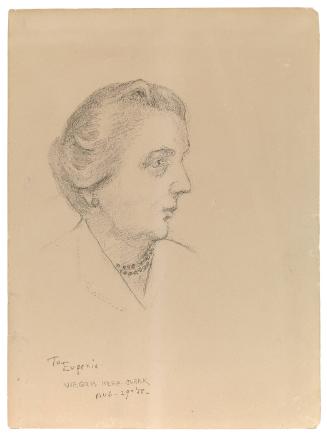 Portrait of Eugénie Prendergast