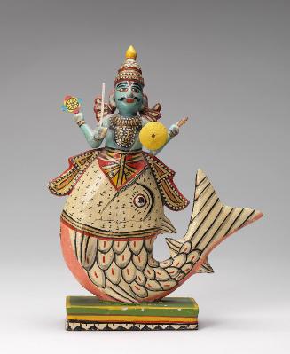 Matsya Avatar, the Fish Incarnation of Lord Vishnu