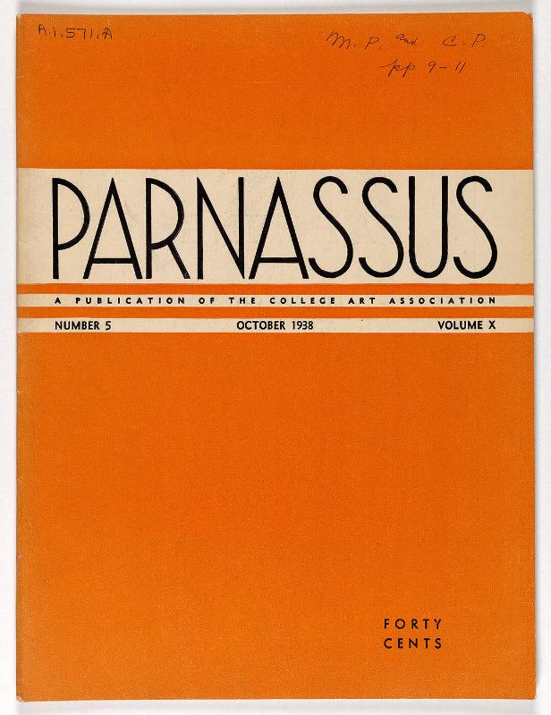 Parnassus. Number 5, Volume X