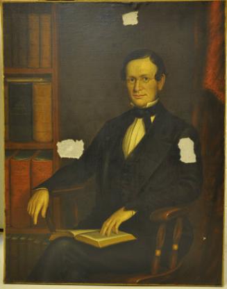 Portrait of John Tatlock (1808-1886), Class of 1836, Williams College Tutor 1836-38, Professor 1838-67, Librarian 1845-56
