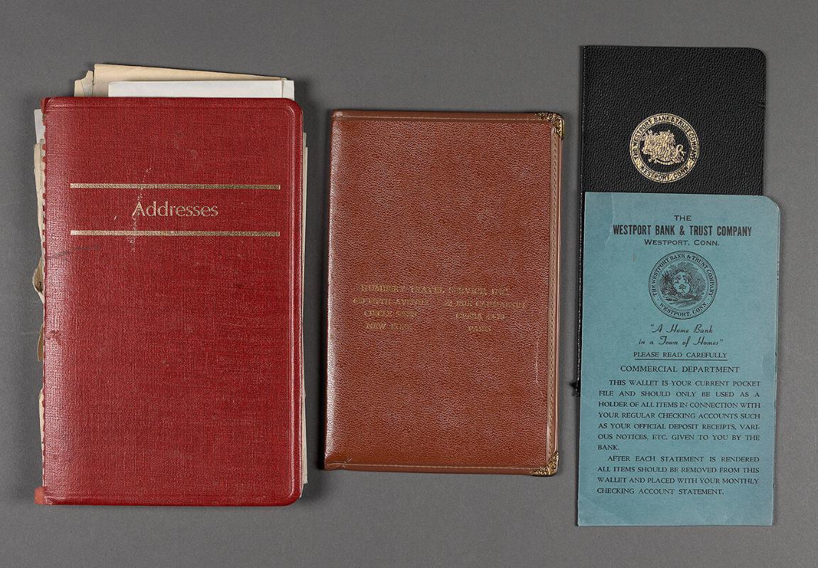 Address/ telephone book  (belonged to Eugénie Prendergast)