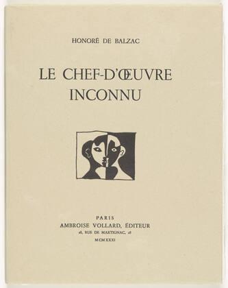 Le Chef-d'oeuvre inconnu (wood engravings cut by George Aubert after Picasso drawings; published by Ambroise Vollard, Paris) (SEE individual screens A & B.1-12)