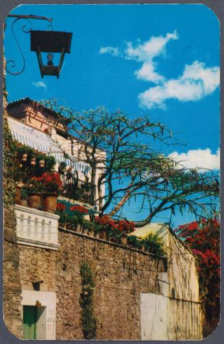 Scenic postcard of Cuernavaca, Mexico; color with writing on back