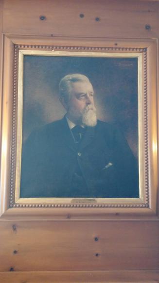 Portrait of Frederick F. Thompson (1836-1899), Class of 1856, Trustee 1886-1899, Benefactor